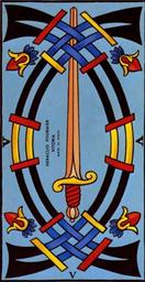 the five in tarot cards - five of swords