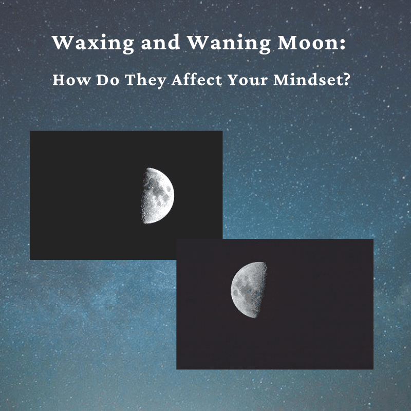 waxing and waning moon
