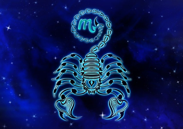 scorpio ruled card