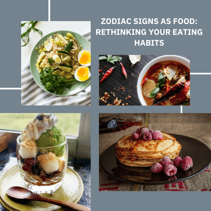 zodiac signs as food
