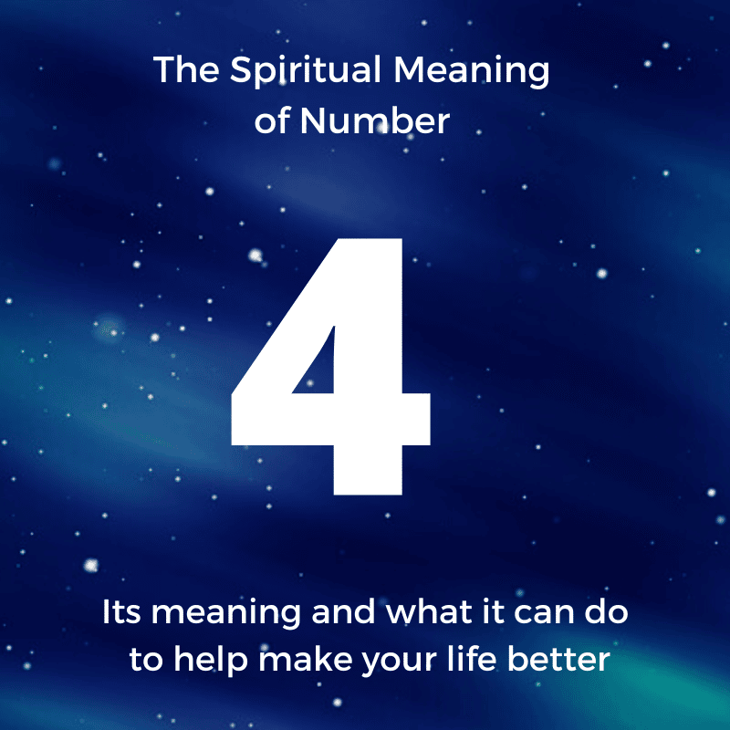 spiritual meaning of number 4