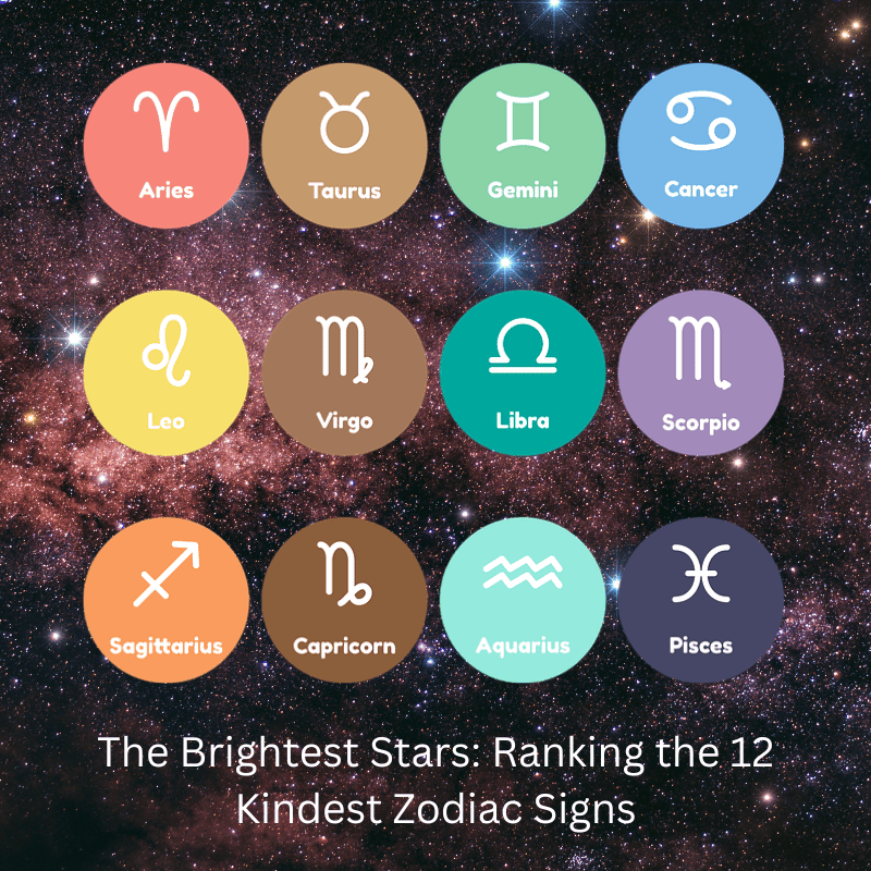 kindest zodiac signs