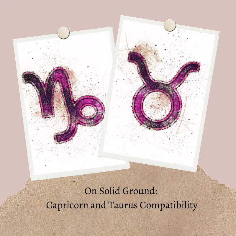 On Solid Ground Capricorn and Taurus Compatibility Trusted Astrology