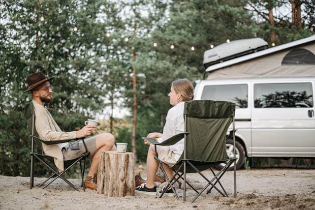 couple having conversation