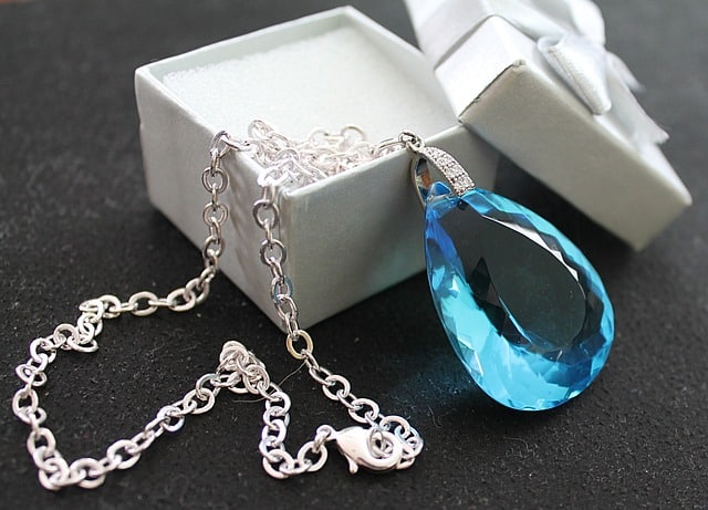 Blue topaz jewelry