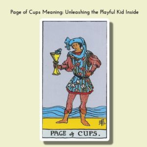 page of cups meaning