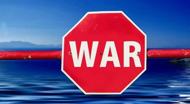 war sign