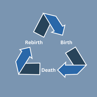 life cycle – birth, death, and rebirth