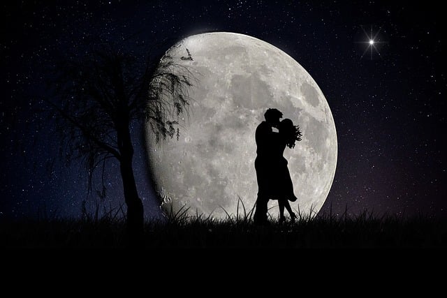 lovers under the moon