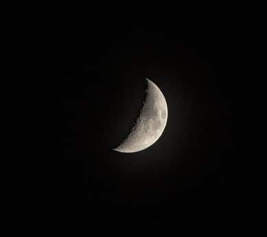 waxing crescent