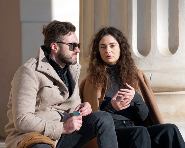 couple resolving a conflict between them