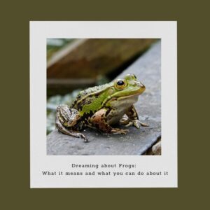 dreaming about frogs