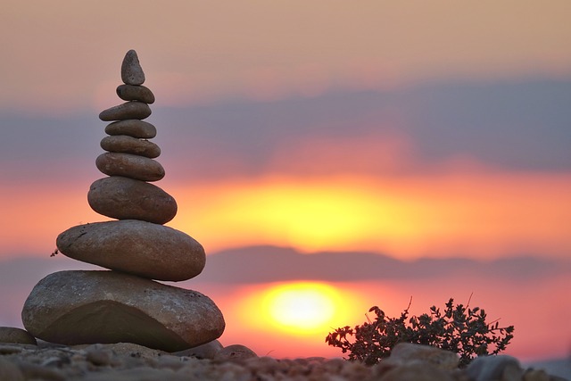 stack of rocks, representing balance and harmony