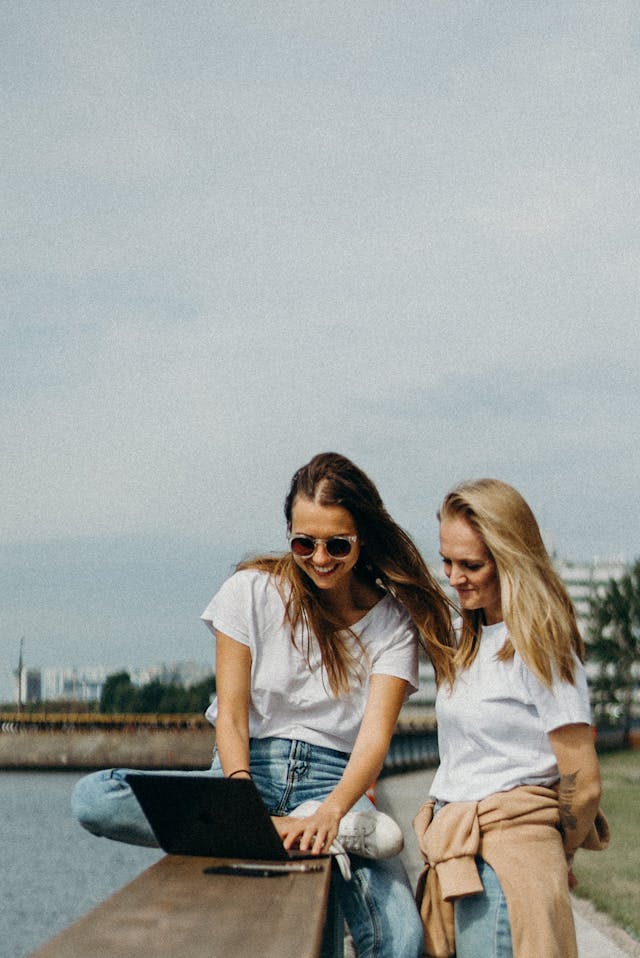two women friends