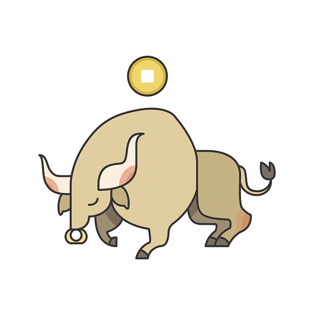 vector- ox chinese zodiac