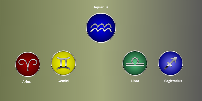 aquarius best friends