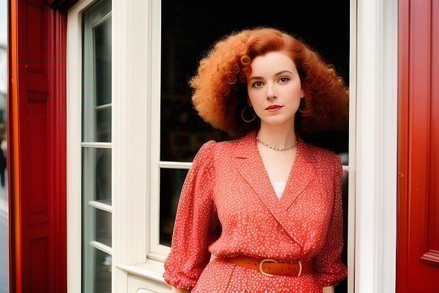 woman in a classy outfit