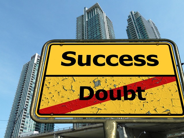 confidence leads to success
