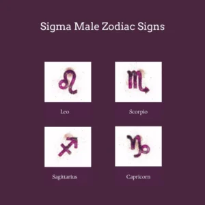 sigma male zodiac signs