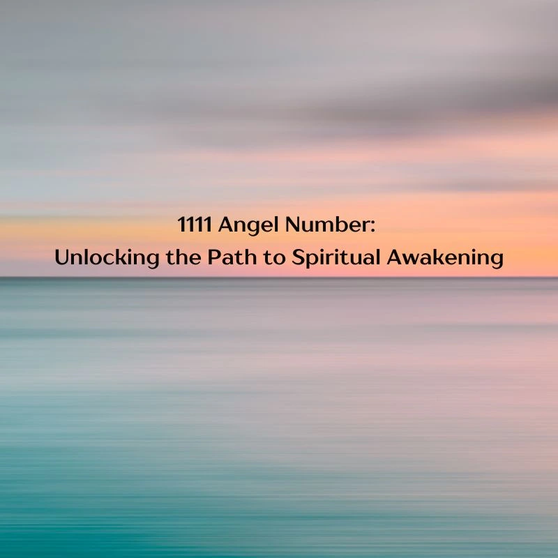 1111 angel number meaning