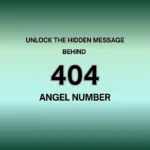 404 angel number