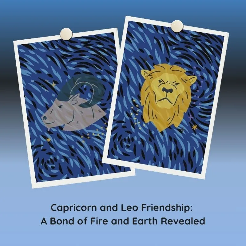capricorn and leo friendship