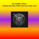 leo zodiac colors