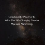 number 6 meaning