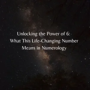 number 6 meaning