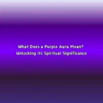 purple aura meaning