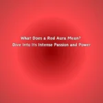 red aura meaning