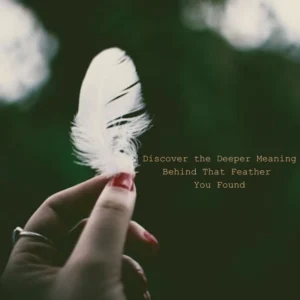 what does it mean when you find a feather