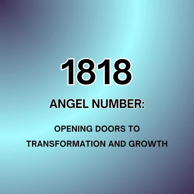 1818 angel number
