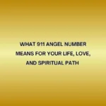 911 angel number meaning