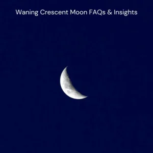waning crescent moon spiritual meaning