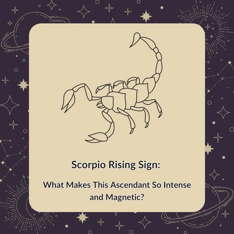 scorpio rising sign