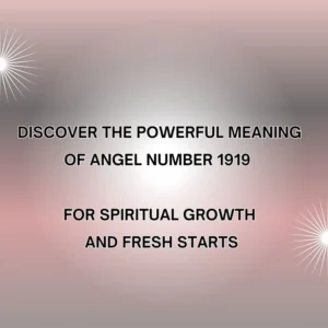 angel number 1919